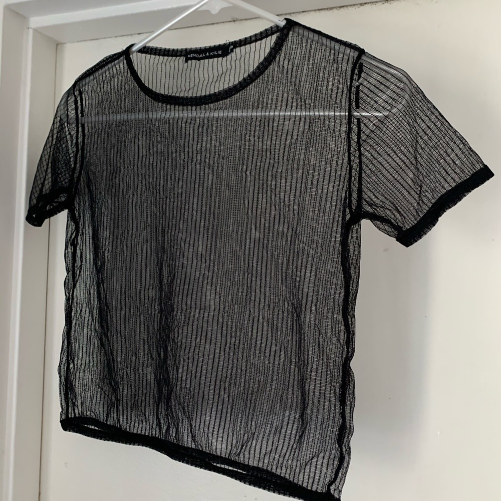 Sheer shirt
